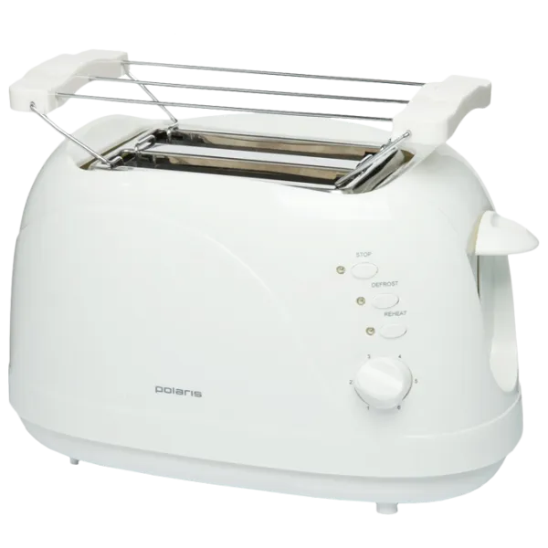 Тостер Polaris PET0702L Механическое/ 750 Вт/ Белый photo 1