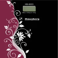 Cântar de podea HAUSBERG HB-6003 Multicolor