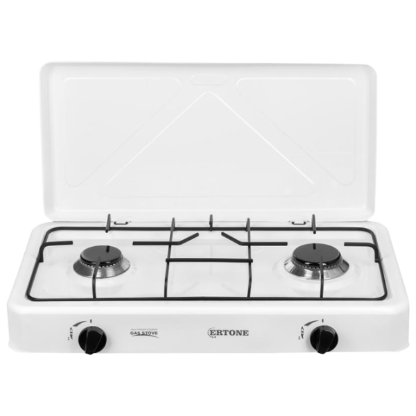 Настольная плита Ertone ERT-MN 207 AB Газовая/ Белый photo 1 Настольная плита Ertone ERT-MN 207 AB Газовая/ Белый photo 1