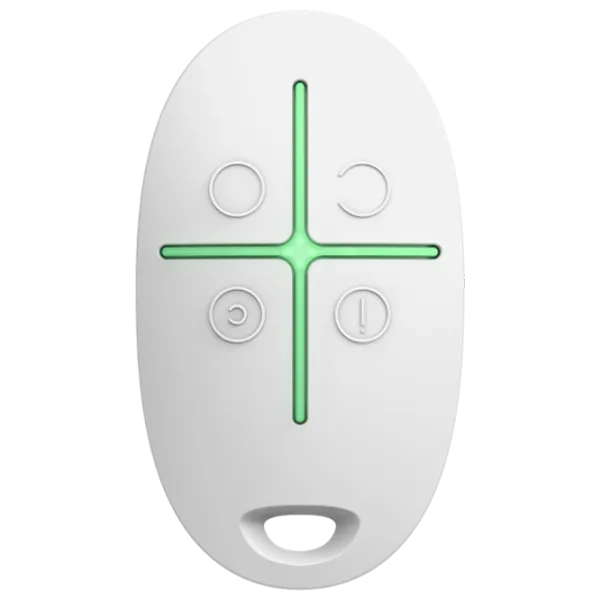 Buton wireless Ajax SpaceControl White photo 1 Buton wireless Ajax SpaceControl White photo 1