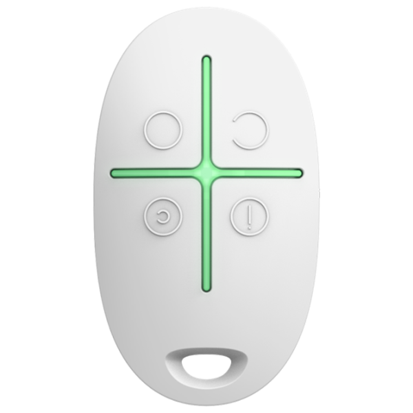 Buton wireless Ajax SpaceControl White photo 1 Buton wireless Ajax SpaceControl White photo 1