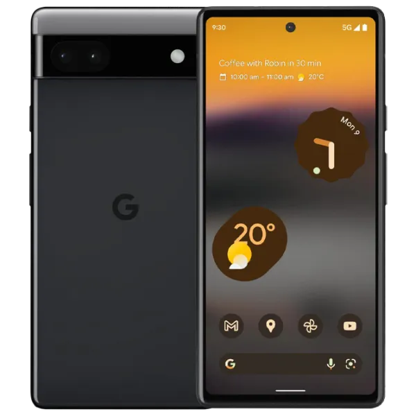 Google Pixel 6a 6 GB/ 128 GB/ Dual SIM/ Charcoal  photo 1