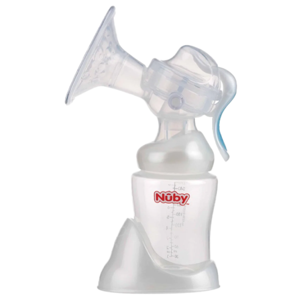 Pompă de sân Nuby NV01001 Manuală/ 240 ml photo 1