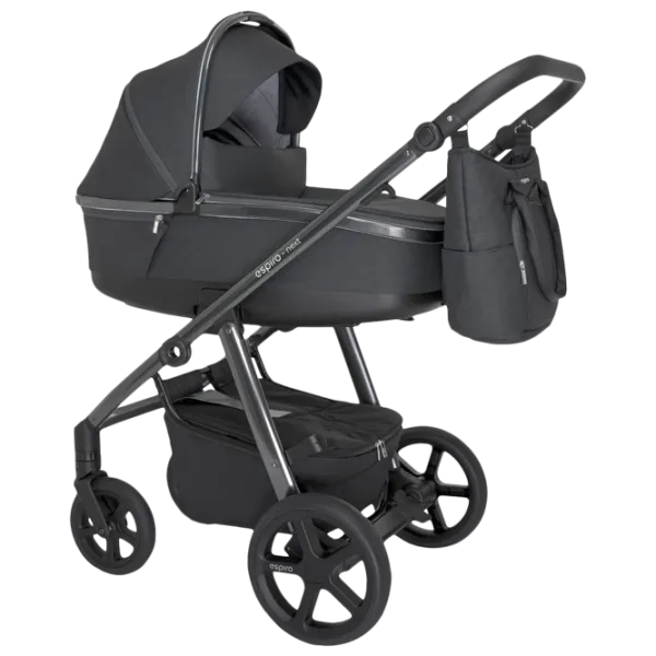 Cărucior pentru copil Espiro Next Up Chrome 617/ Graphite photo 1