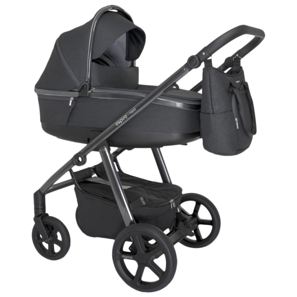 Cărucior pentru copil Espiro Next Up Chrome 617/ Graphite photo 1