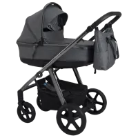 Cărucior pentru copil Espiro Next Up Chrome 607/ Gray