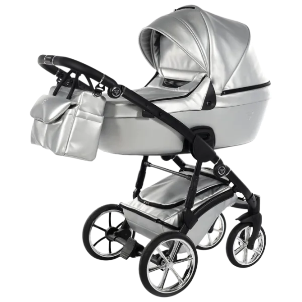 Детская коляска Junama Termo Line Ecco JTELE1/ Серебристый photo 1 Детская коляска Junama Termo Line Ecco JTELE1/ Серебристый photo 1