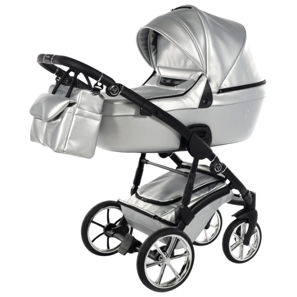 Детская коляска Junama Termo Line Ecco JTELE1/ Серебристый photo 1 Детская коляска Junama Termo Line Ecco JTELE1/ Серебристый photo 1