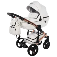 Cărucior pentru copil Junama S-Class JSCL2IN101/ White