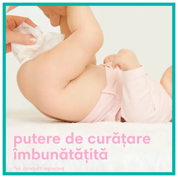 Șervețele umede Pampers Sensitive 1 x 80 pentru bebeluși photo 7