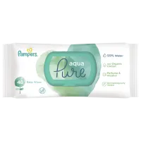 Влажные салфетки Pampers Aqua Pure 1 x 48 для младенцев