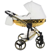 Cărucior pentru copil Junama Mirror JUMIR06/ White