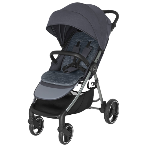 Cărucior pentru copil Baby Design Wave 117/ Graphite photo 1