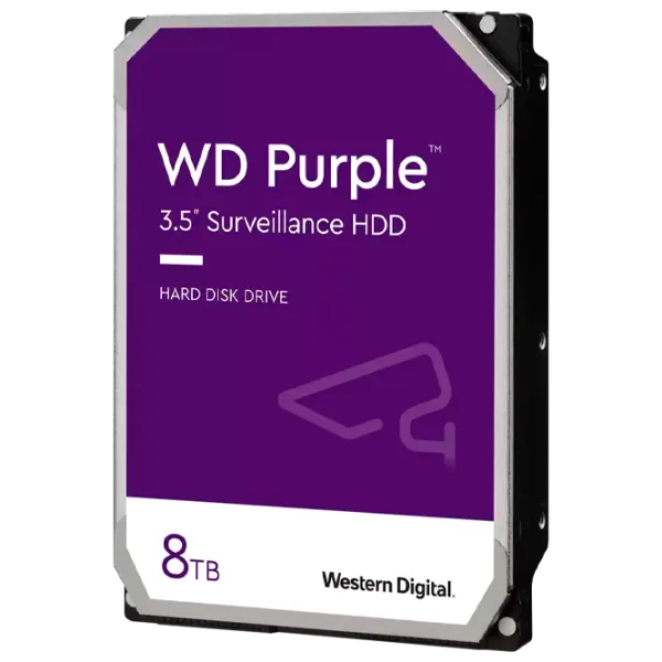 HDD Western Digital Purple Surveillance 8 ТБ WD84PURZ/ Серебристый photo 1