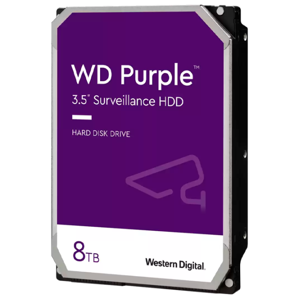 HDD Western Digital Purple Surveillance 8 ТБ WD84PURZ/ Серебристый photo 1