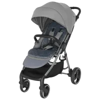 Детская коляска Baby Design Wave 107/ Серый