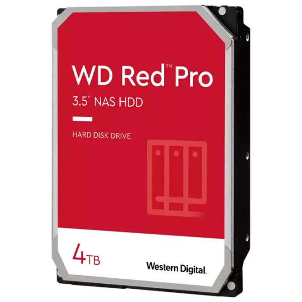 HDD Western Digital Red Pro Nas 4 TB WD4003FFBX/ Silver photo 1