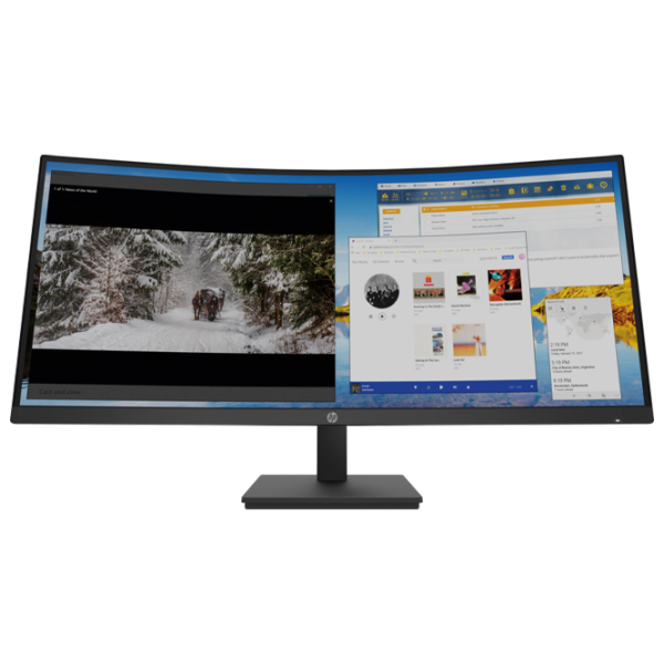 Монитор HP M34d 34" 4K 100 Гц/ 5 мс/ Черный photo 1