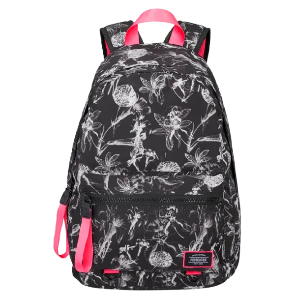 Рюкзак American Tourister Urban groove ug lifestyle Flowers Черный/ 20 л photo 1