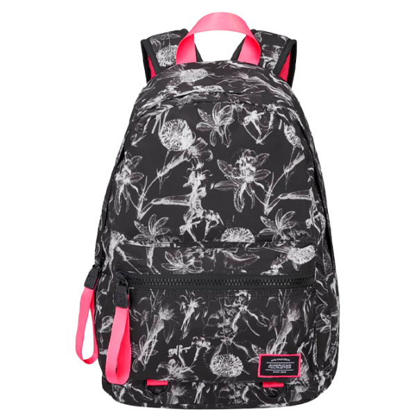 Рюкзак American Tourister Urban groove ug lifestyle Flowers Черный/ 20 л photo 1