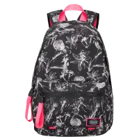 Рюкзак American Tourister Urban groove ug lifestyle Flowers Черный/ 20 л