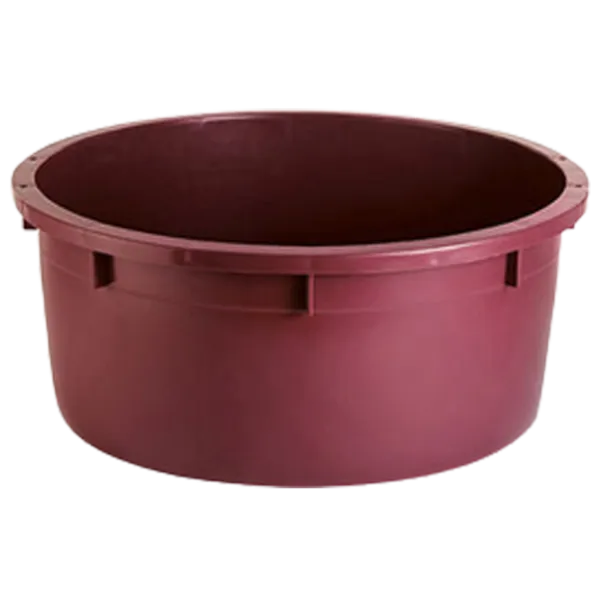 Кадка для вина Uniplast 37280R 130 л 80 см/ Красный photo 1