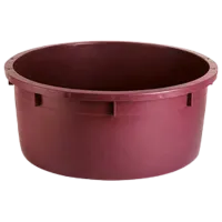 Кадка для вина Uniplast 37280R 130 л 80 см/ Красный