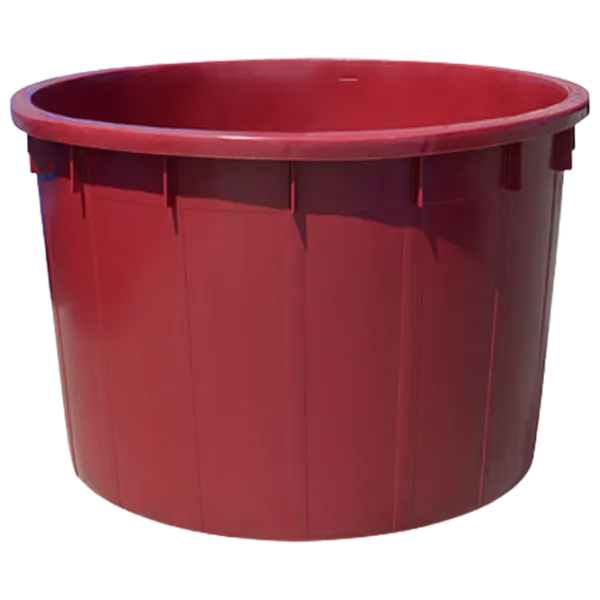 Кадка для вина Uniplast 37762/ 1 1000 л 140 см/ Красный photo 1