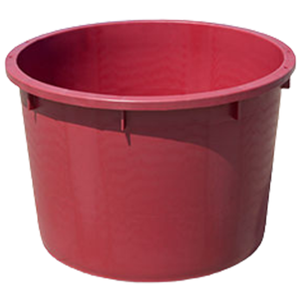Кадка для вина Uniplast 37292R 220 л 80 см/ Красный photo 1