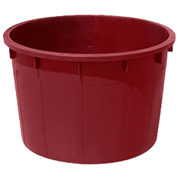 Кадка для вина Uniplast 37293R 280 л 90 см/ Красный photo 1