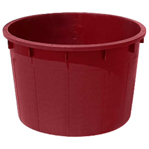 Кадка для вина Uniplast 37293R 280 л 90 см/ Красный photo 1