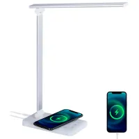 Lampă de masă Desk lamp PH376 Silver photo 2