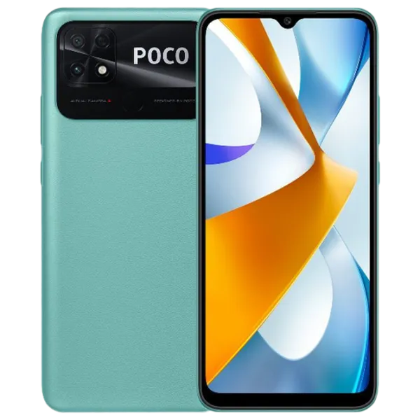 Poco C40 4 GB/ 64 GB/ Dual SIM/ Green Coral photo 1