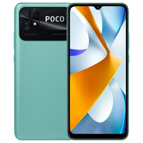 Poco C40 4 GB/ 64 GB/ Dual SIM/ Green Coral photo 1