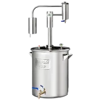 Aparat de țuică Dobryi jar Triumf 40 l Pe plită