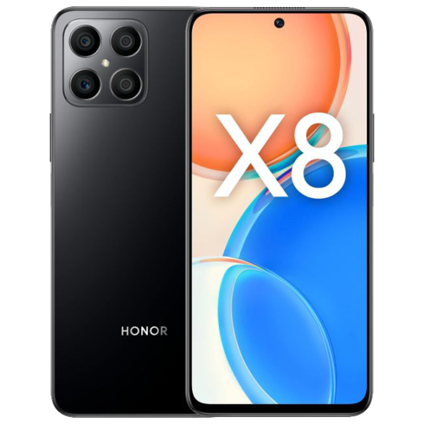 Honor X8 6 ГБ/ 128 ГБ/ Dual SIM/ Черный Midnight photo 1