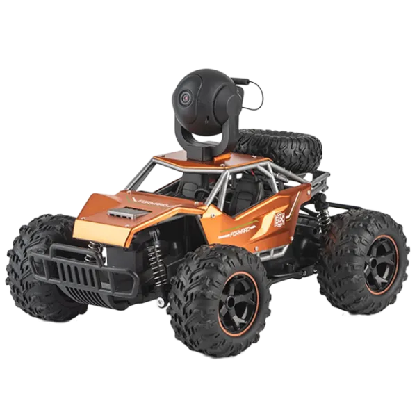 Mașină Lead Honor Alloy Climbing Car with Wi-Fi camera LH-C039W-1 20 km/h / 2.4 GHz / Black Orange photo 1
