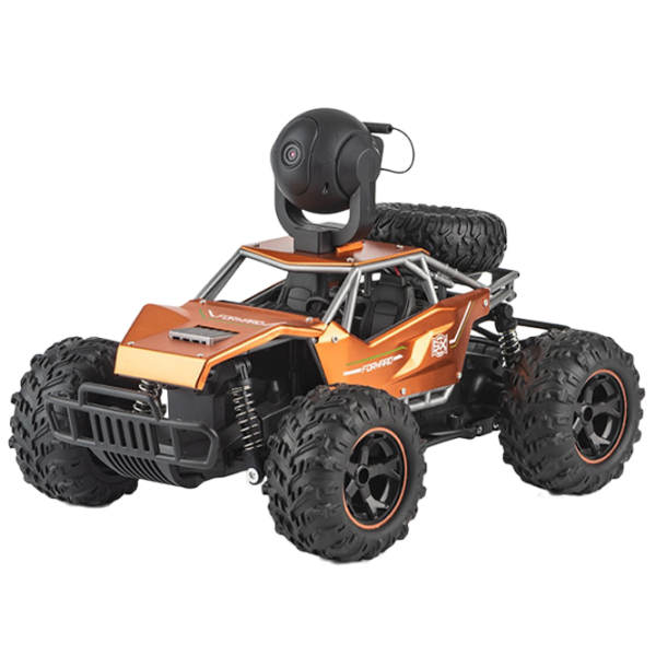 Mașină Lead Honor Alloy Climbing Car with Wi-Fi camera LH-C039W-1 20 km/h / 2.4 GHz / Black Orange photo 1