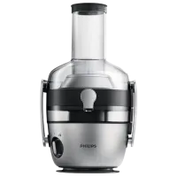 Соковыжималка Philips HR1922/ 20 Центробежная/ 1200 Вт/ Черный Серебристый