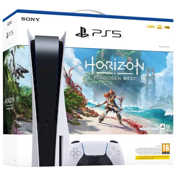 Sony PlayStation 5 825 GB / White photo 1