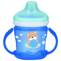 Бутылочка Canpol 57/ 300 180 мл 6 месяцев/ Силикон, пластик/ Синий