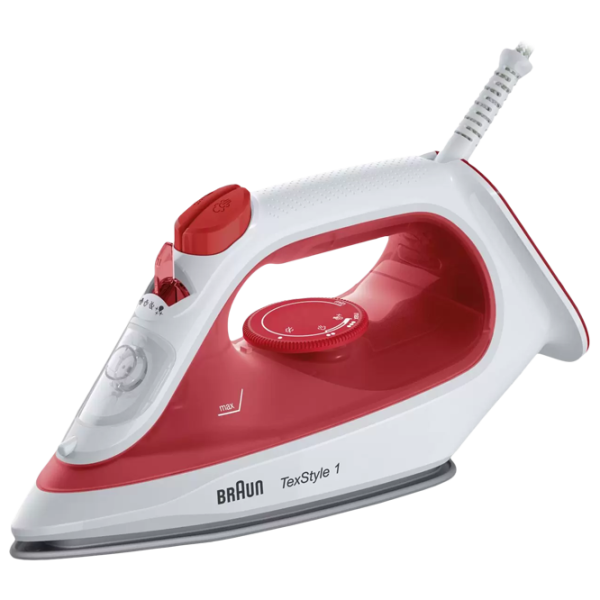 Fier de călcat Braun SI1019RD Clasic/ 1900 W/ Red photo 1 Fier de călcat Braun SI1019RD Clasic/ 1900 W/ Red photo 1