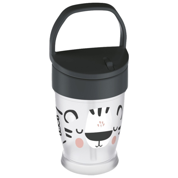 Sticluță cu pai Canpol 35/ 356 250 ml 14 luni/ Silicon, plastic/ White photo 1 Sticluță cu pai Canpol 35/ 356 250 ml 14 luni/ Silicon, plastic/ White photo 1