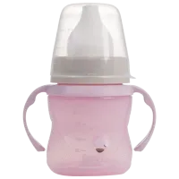 Бутылочка Canpol 35/ 300 150 мл 6 месяцев/ Полипропилен/ Розовый