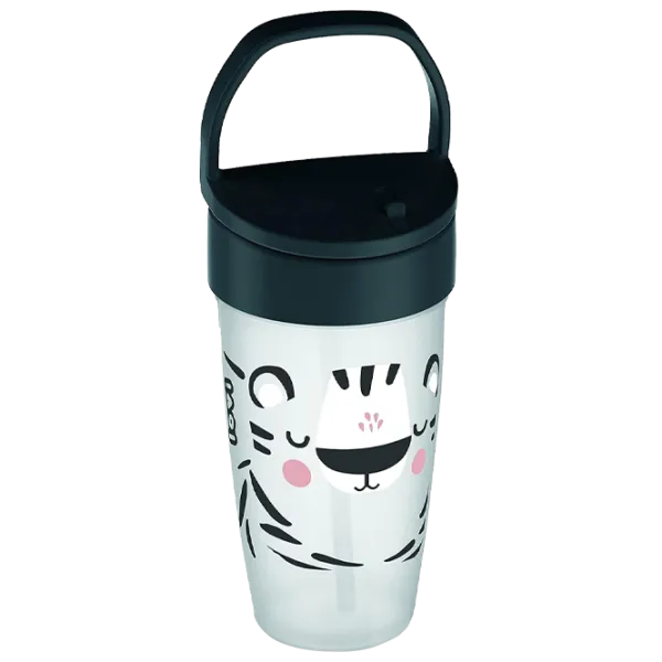 Sticluță cu pai Canpol 35/ 357 350 ml 14 luni/ Silicon, plastic/ White photo 1 Sticluță cu pai Canpol 35/ 357 350 ml 14 luni/ Silicon, plastic/ White photo 1