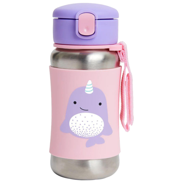 Sticluță cu pai Skip Hop Zoo Balena 350 ml 1 an/ Oțel inoxidabil/ Pink photo 1 Sticluță cu pai Skip Hop Zoo Balena 350 ml 1 an/ Oțel inoxidabil/ Pink photo 1