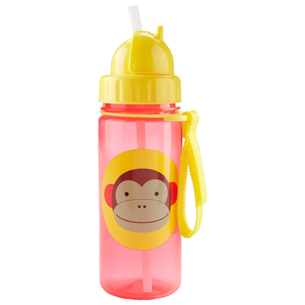 Sticluță cu pai Skip Hop Zoo Maimuța 384.5 ml 1 an/ Plastic/ Red photo 1 Sticluță cu pai Skip Hop Zoo Maimuța 384.5 ml 1 an/ Plastic/ Red photo 1