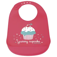 Слюнявчик Canpol 74/ 020 Классическая/ Силикон/ Разноцветный