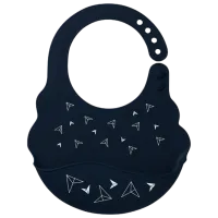 Bavetă BabyOno 0829/ 07 Clasică/ Silicon/ Blue