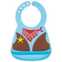 Bavetă Nuby ID4425 Clasică/ Silicon/ Multicolor